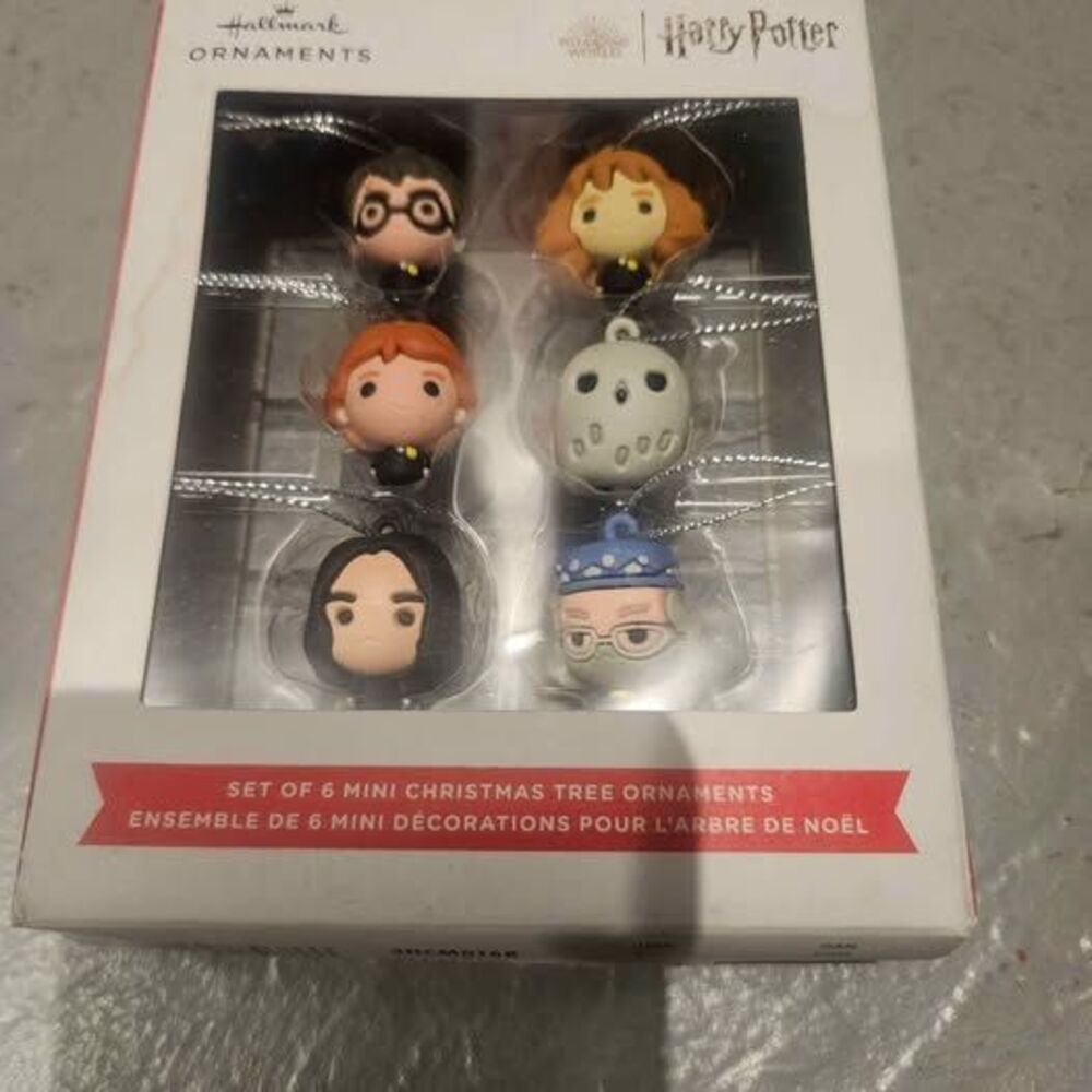 Harry Potter Mini Hallmark Shatterproof Ornaments